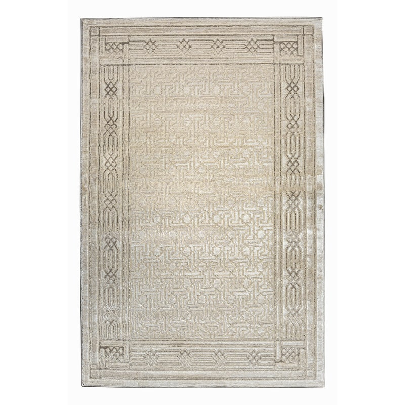 Admire Home Living Sognatore 1231 Transitional Bordered Area Rug