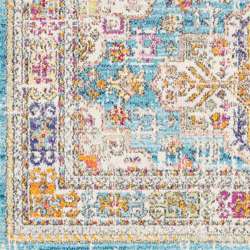 Artistic Weavers Marla Distressed Triple Medallion Area Rug