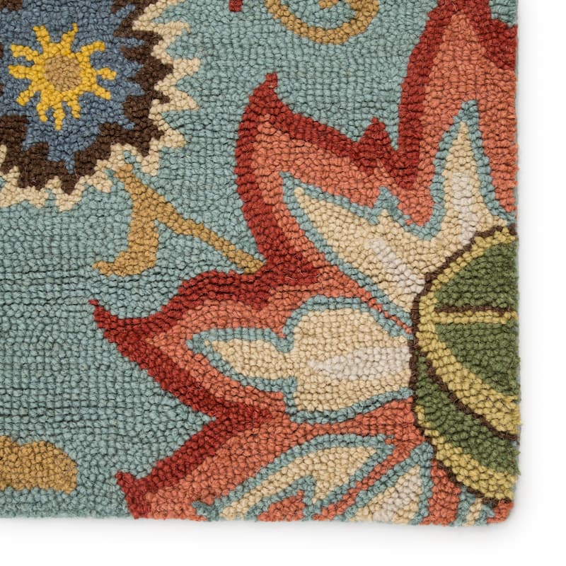 Zamora Handmade Floral Area Rug