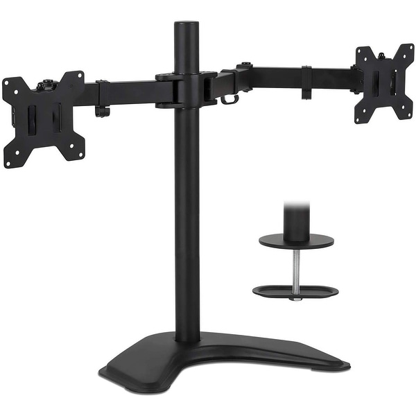 Mount-It! Dual Monitor Stand for 17"-32" Inch Screens