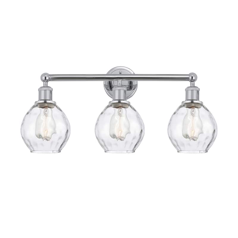 Innovations Lighting Waverly - 3 Light 24" Bath Vanity Light - Clear/Polished Chrome