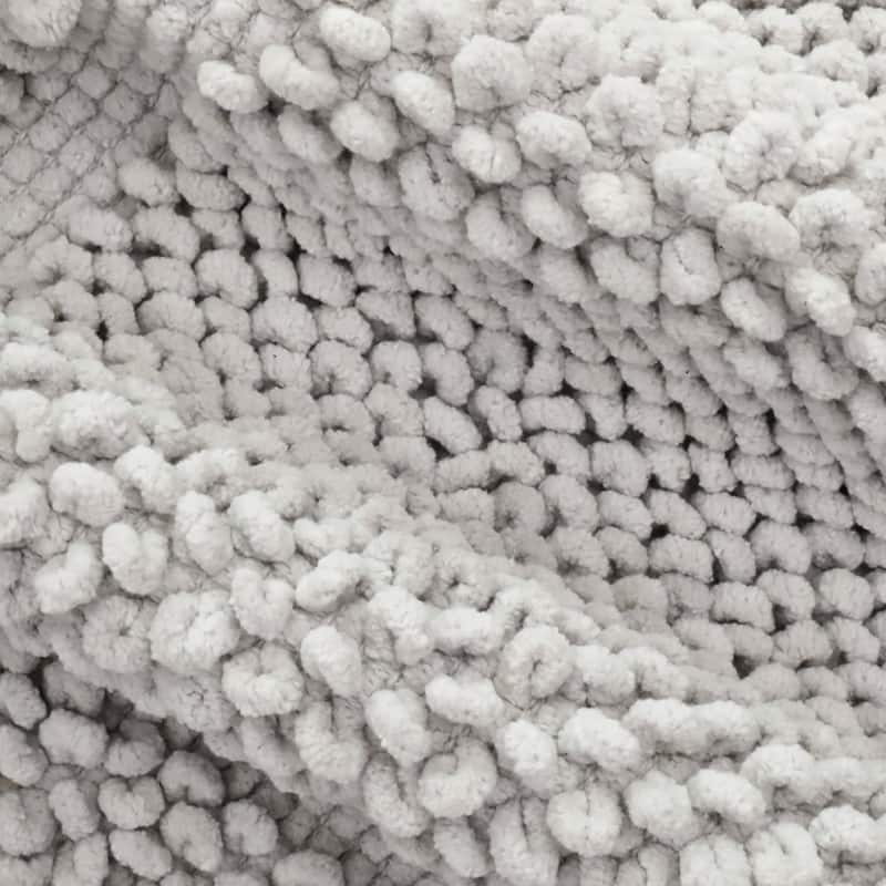 Sophie Border Ultra-plush Chenille Non-Slip Cotton Bath Mat (Set of 2)