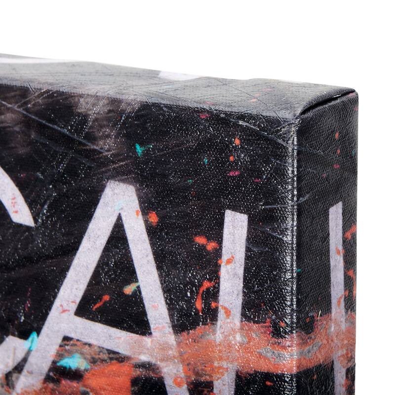 Graffiti Sculpture III (45 x 60) Canvas Art Print