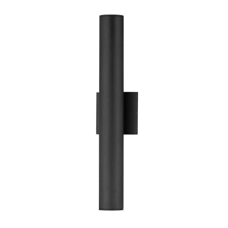 Maxim 86435 Calibro 2 Light 20" Tall LED Outdoor Wall Sconce - Black