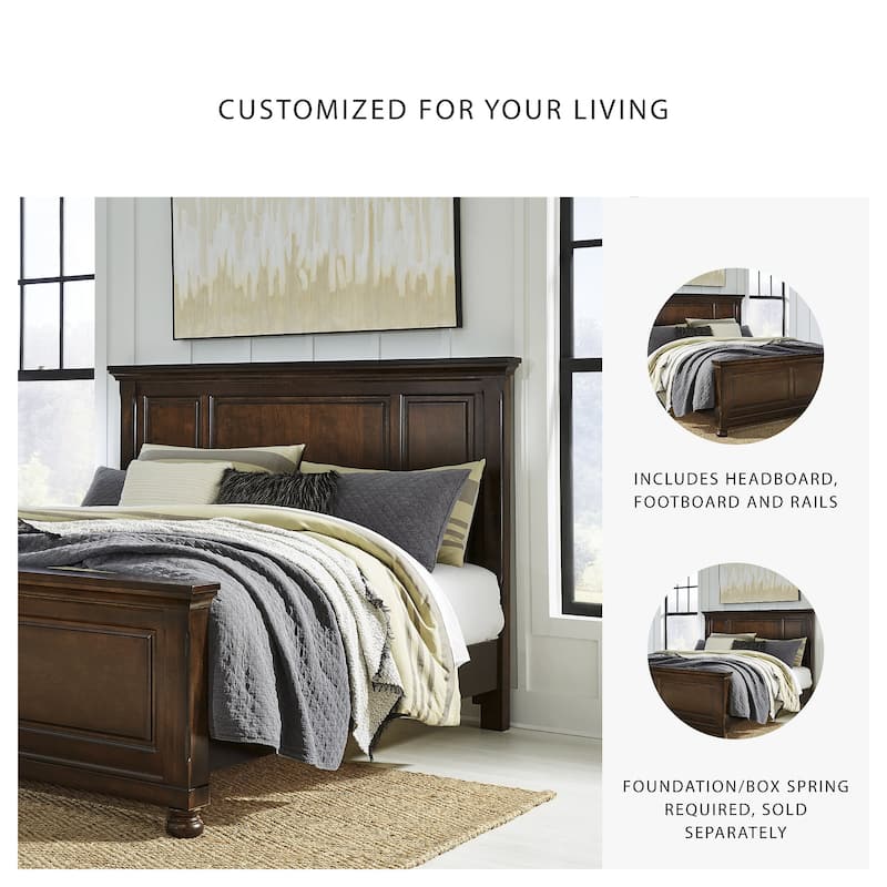 Signature Design by Ashley Porter Brown Panel Bed