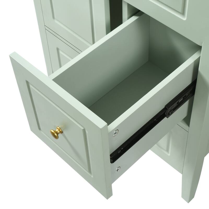 Christopher Knight Home - Luxford 24" Bathroom Vanity with Sink with 3 Soft-closing Drawers