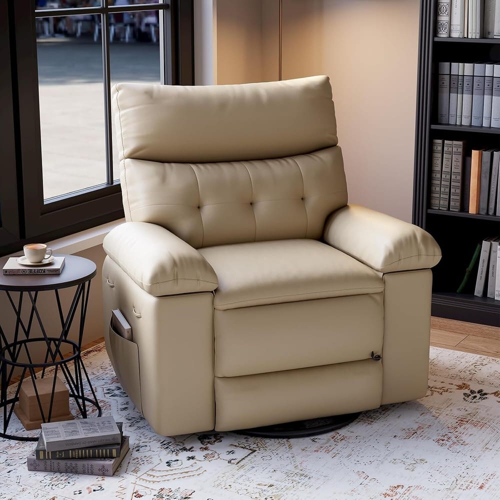 Oversized Recliner Sofa Chair with Massage for Living Room Bedroom