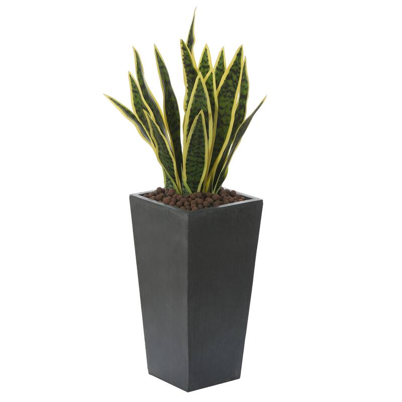 Tall Tapered Square Indoor & Outdoor MgO Planter