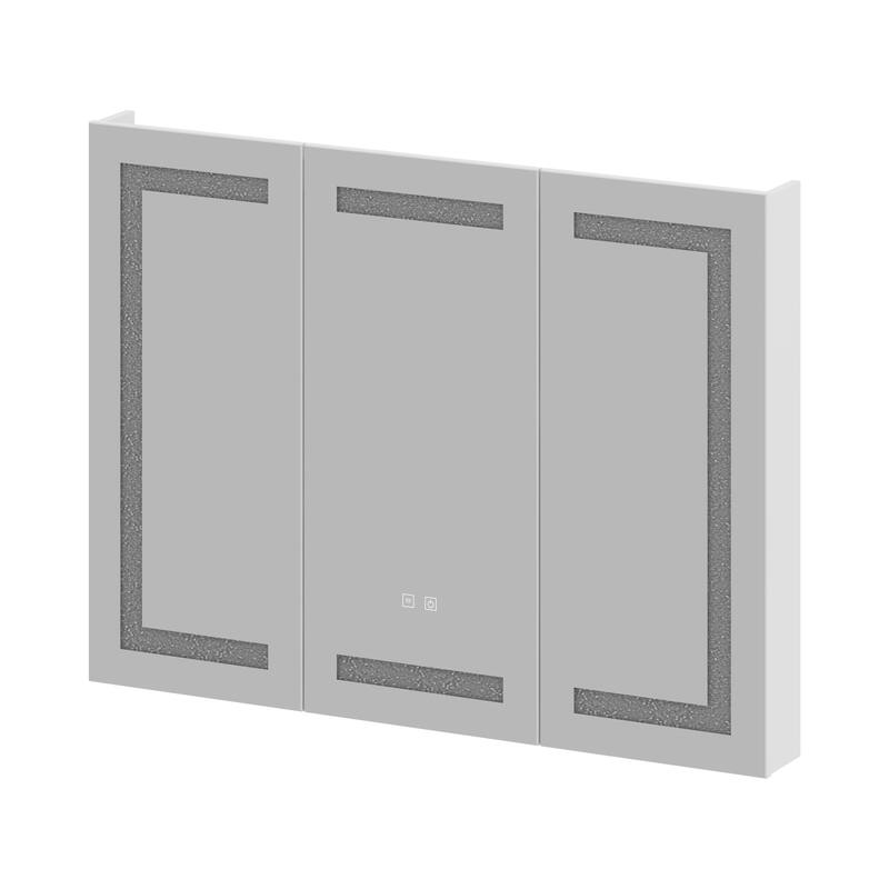 Wall LED Bathroom Cabinet with Lighting and Defogger Medicine Cabinet