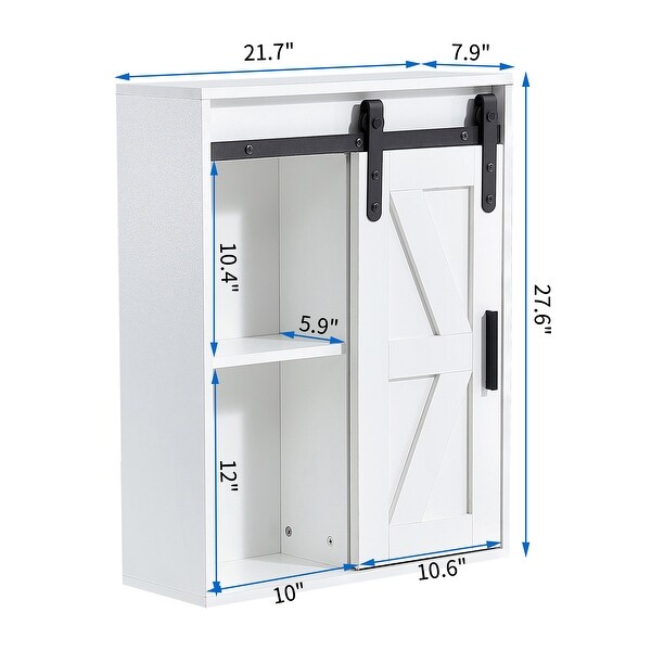 Bathroom Wall Cabinet With Sliding Door Multi functional Storage Cabinet Wall Mounted For Bathroom Kitchen Laundry Room Bed Bath Beyond 40131766