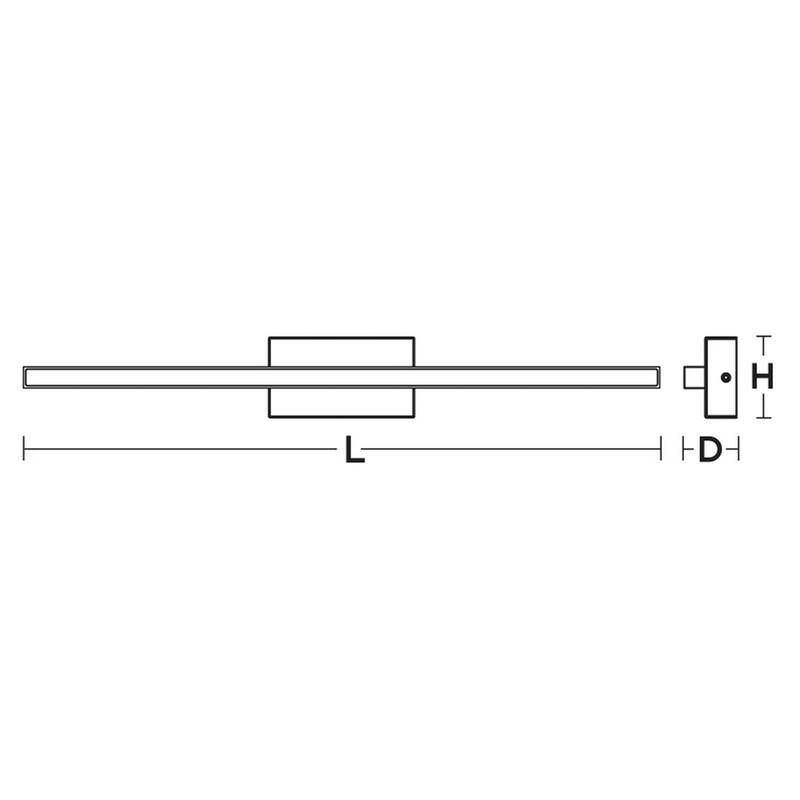 AFX BARV1803L30D1 Barlow 18" Wide LED Bath Bar