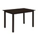 preview thumbnail 36 of 38, Modern Style Kitchen Dining Set Rectangular Table with Upholstered Chairs