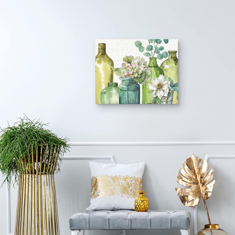 Mixed Greens XLIX by Lisa Audit Canvas Art Print