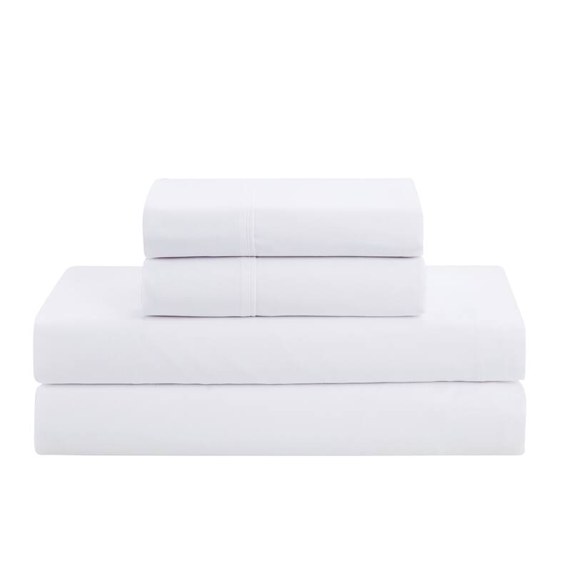 8 Piece Bed In A Bag Pintuck Comforter Sheet Set