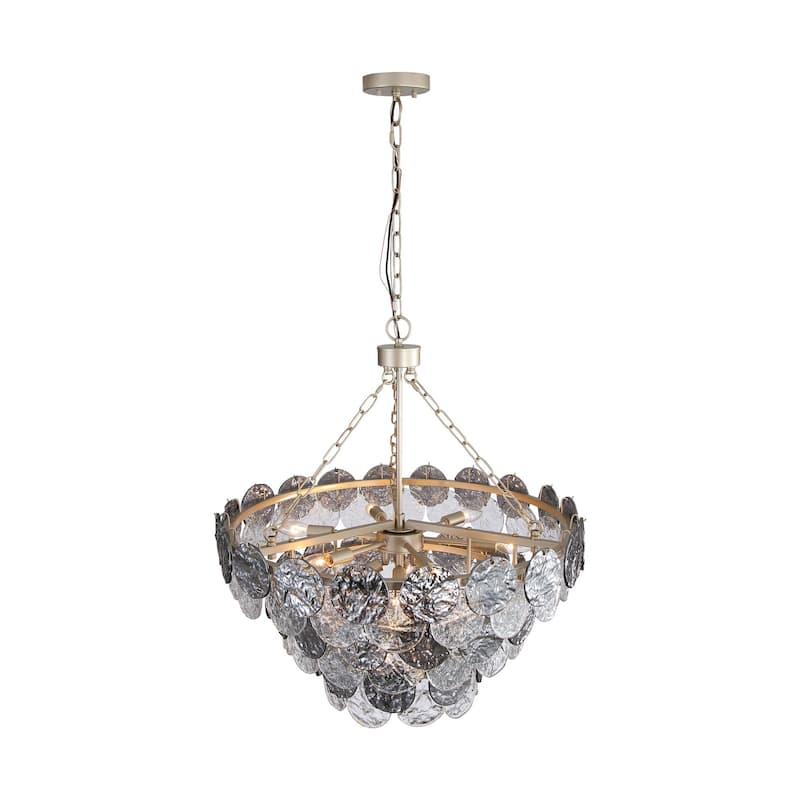 Golden Lighting 6007-27 Cascada 11 Light 28" Wide Pendant