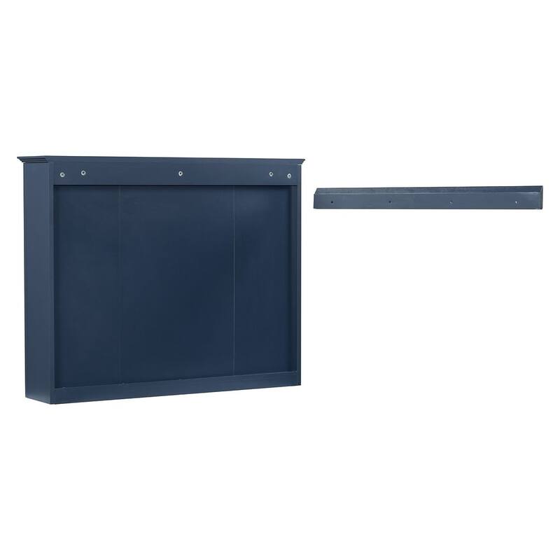 36" Modern Bathroom Vanity with Sink and Medicine Cabinet,2 Soft Closing Doors and 4 Drawers