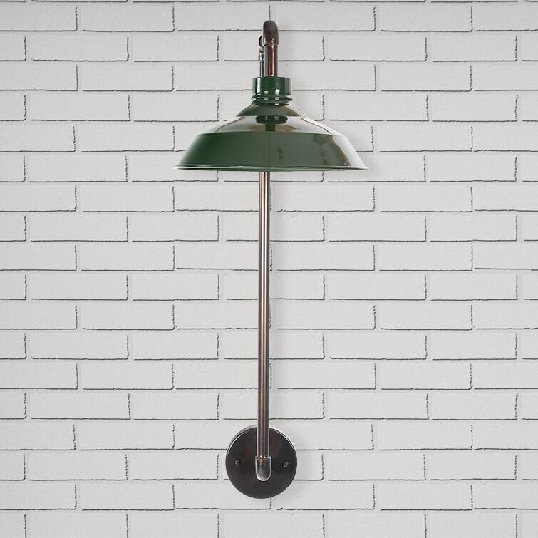 Metal Wall Sconce with Shade