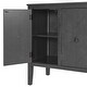 preview thumbnail 50 of 52, 40'' Modern Console Table Living Room with 2 Shelves