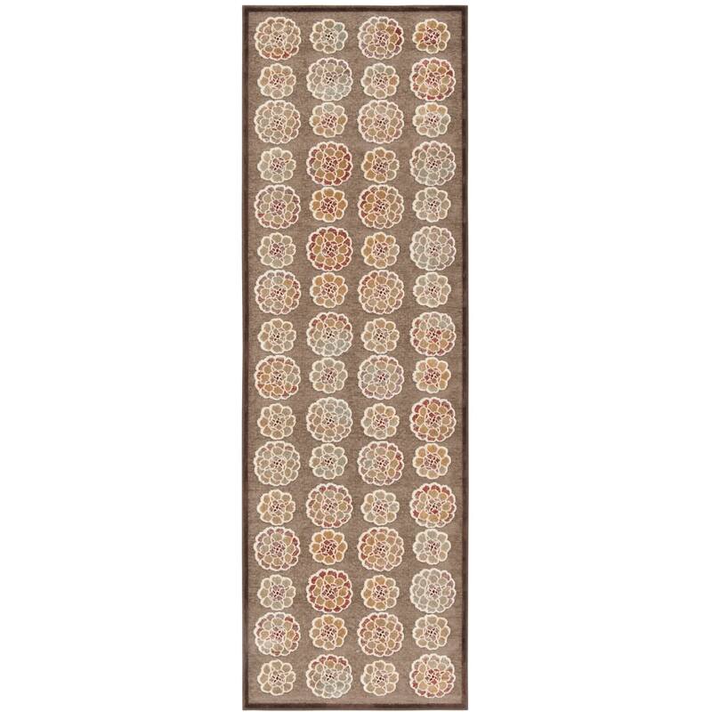 Martha Stewart by SAFAVIEH Burkhild Floral Viscose Rug