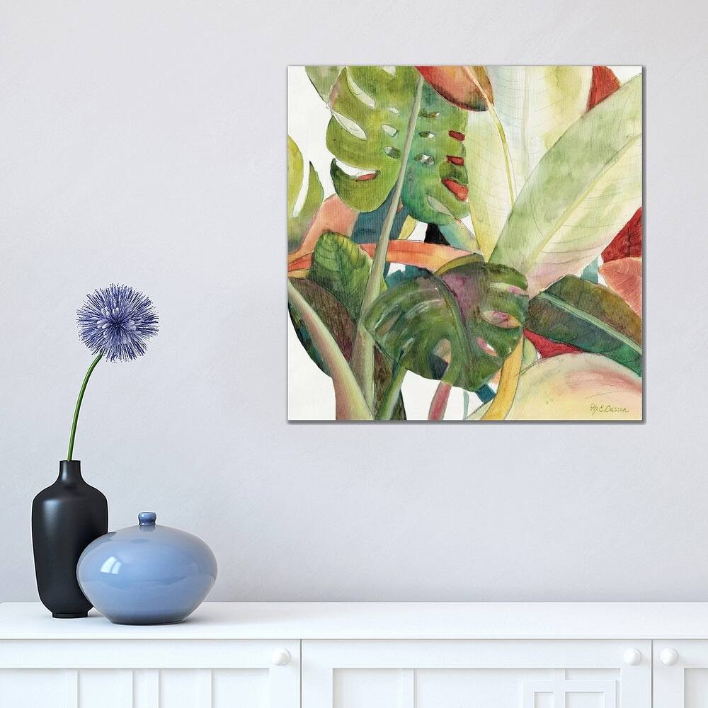 iCanvas "Tropical Lush Garden square I" by Marie Elaine Cusson Canvas Print