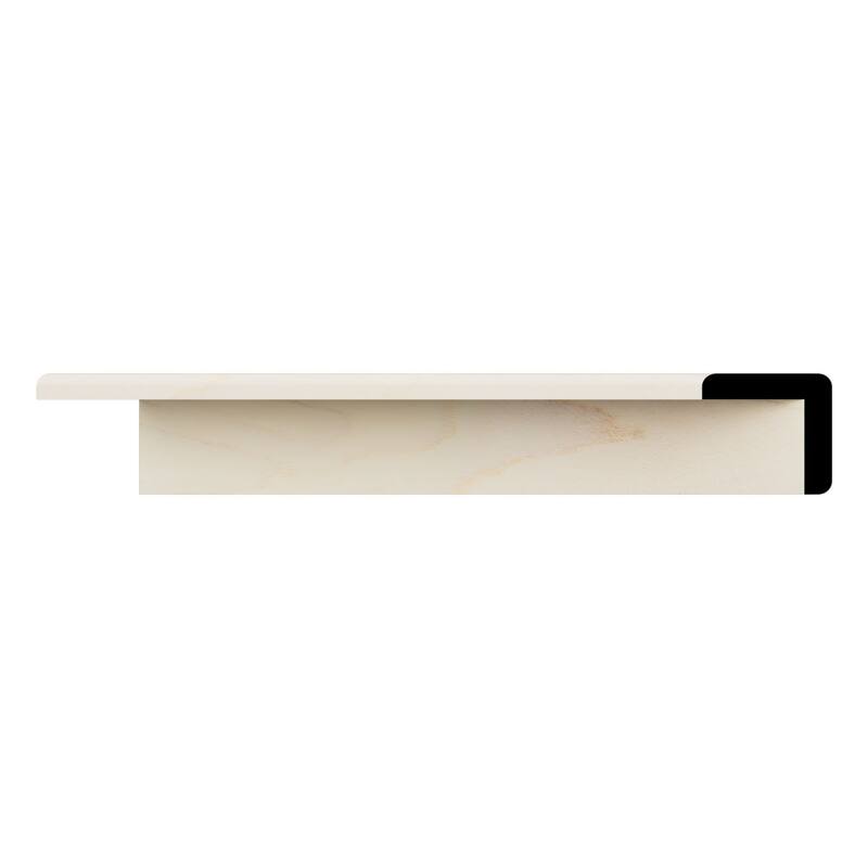 WM205 1-1/8-in D x 1-1/8-in W x 96-in L Americraft Solid Hardwood Stain Grade Corner Guard Moulding - Maple