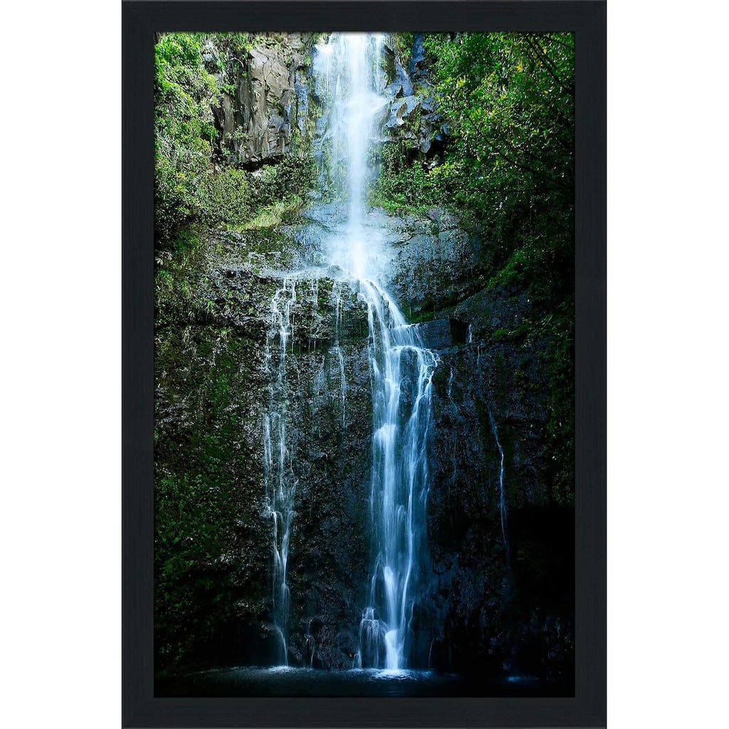 "Natural Rain Forest (Vertical)" Print on Acrylic