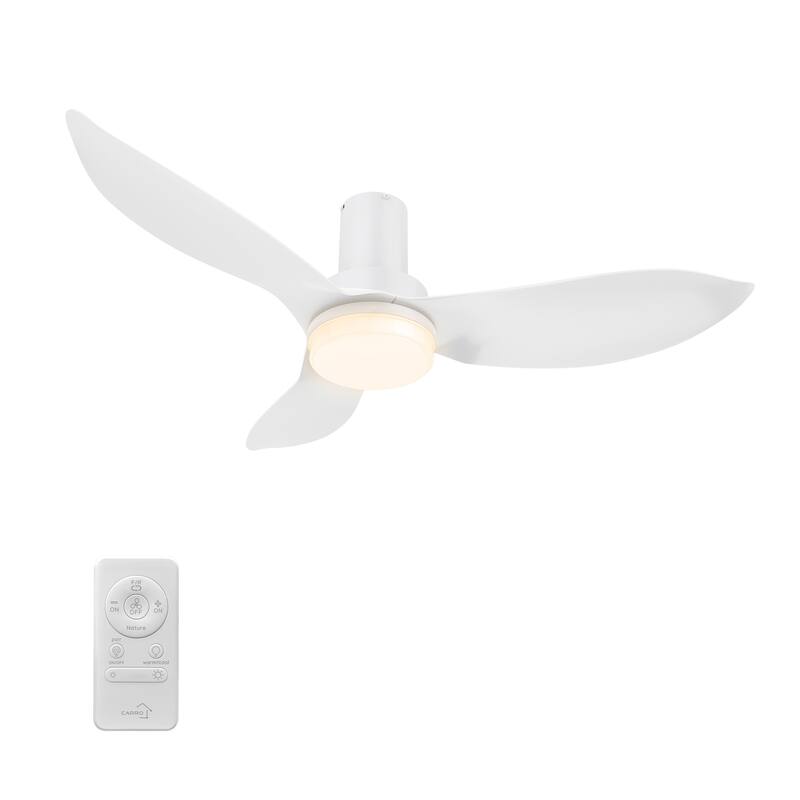 CARRO Haddington 45-inch Indoor Ceiling Fan with Light and Remote