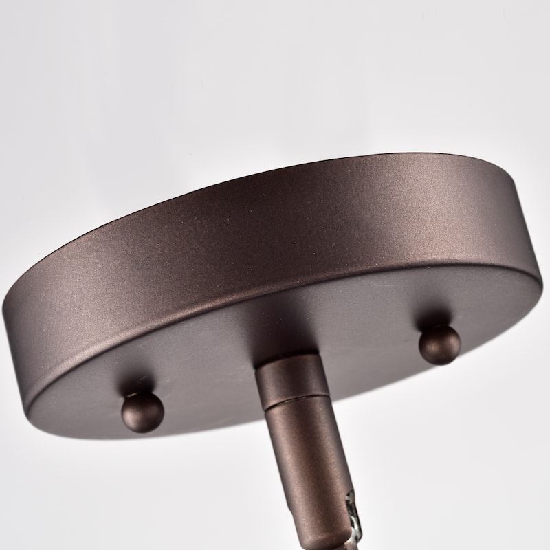 1-light Oil Rubbed Bronze Hanging Pendant