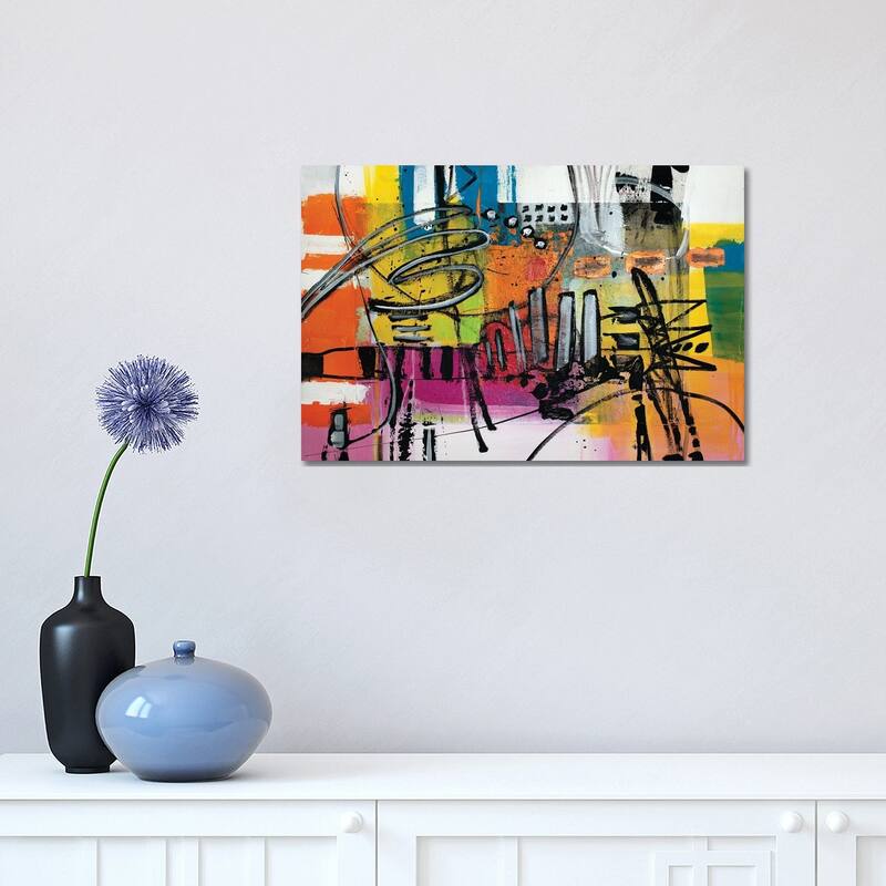 iCanvas "Peculiar Circumstances" by Jude Remedios Canvas Print - 12x18x1.5