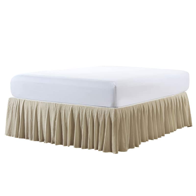 Serenta Pleated Bedskirt 18" Drop