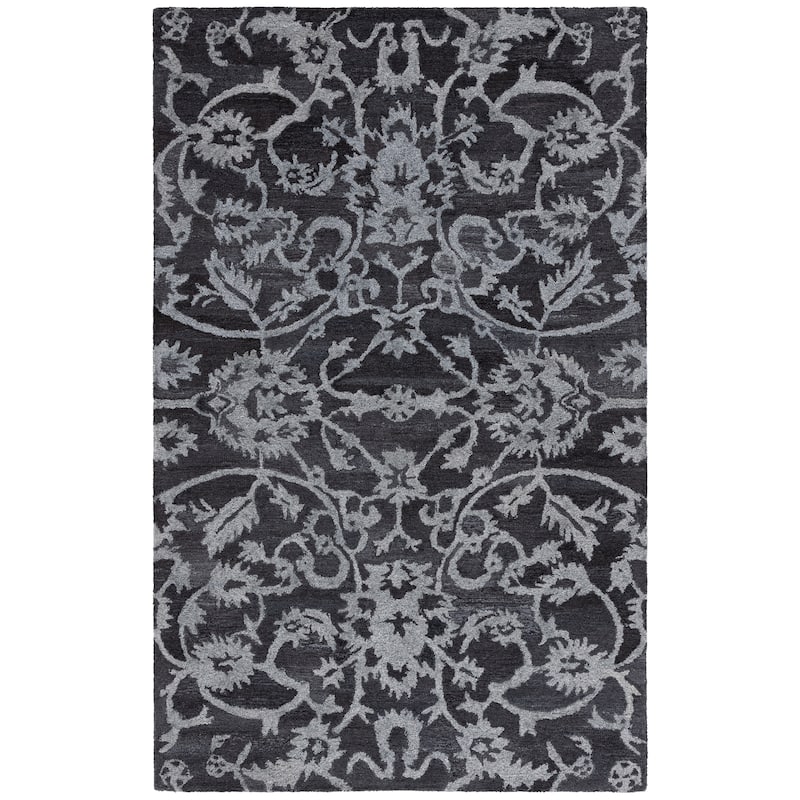 SAFAVIEH Handmade Anatolia Liilia Rug - 5' x 8' - Grey