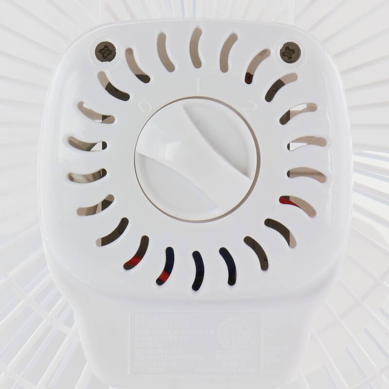 6 Inch 2-In-One Fan Combo in White