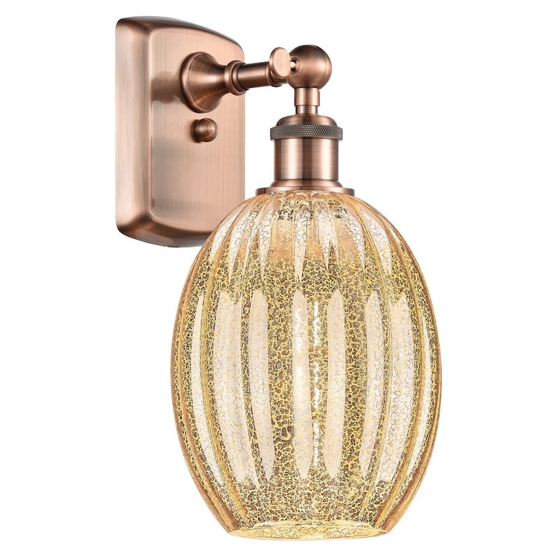 Innovations Lighting 516-1W-12-7 Preston Sconce Preston 12" Tall Wall - Antique Copper / Mercury