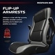preview thumbnail 4 of 34, RESPAWN 800 Swivel Rocker Gaming Chair, Video Game Chair