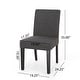 preview thumbnail 87 of 96, Kuna Contemporary Upholstered Dining Chair (Set of 2) by Christopher Knight Home