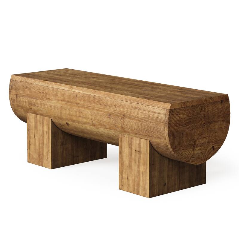 Solid Wood Entryway Bench, End of Bed Bench, Entry Bench Seat for Bedroom, Living Room, Hallway