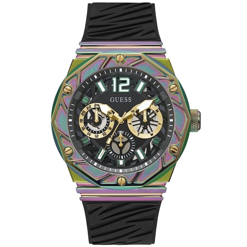 Guess Men's Classic Black Dial Watch - GW0634G3 - 6 (36)