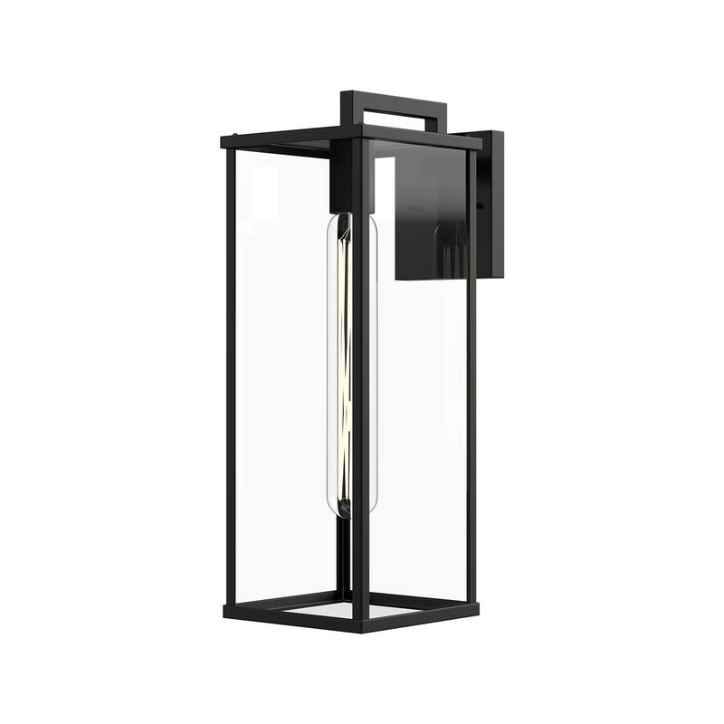 Alora Lighting EW652707CL Brentwood 18" Tall Outdoor Wall Sconce with