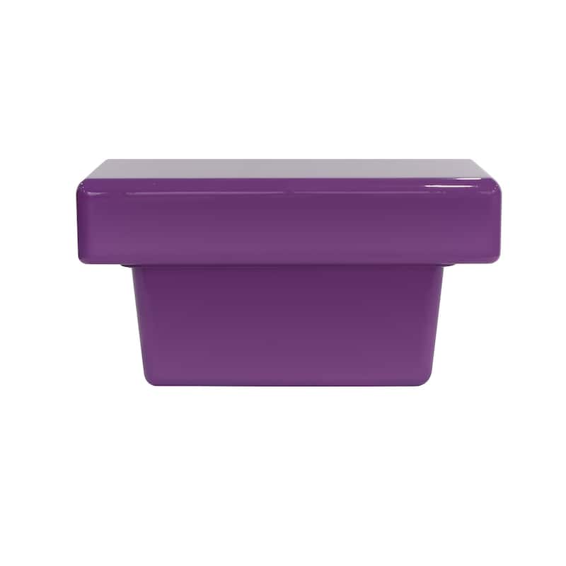 Gattis Home High Glossy Marble End Table