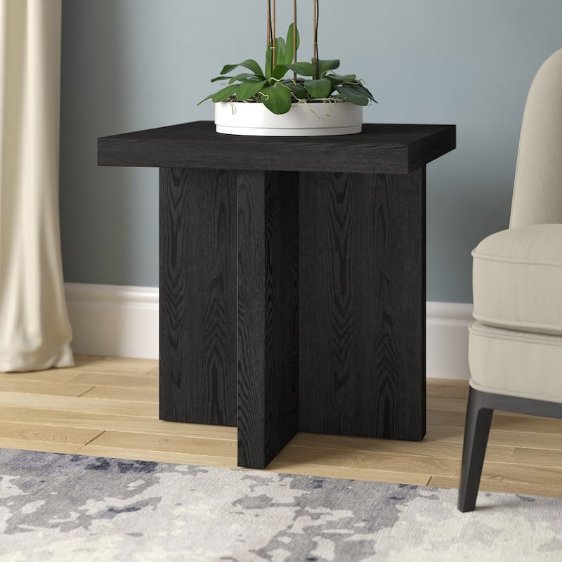 Elna 22" Wide Square Side Table - 22" Wide