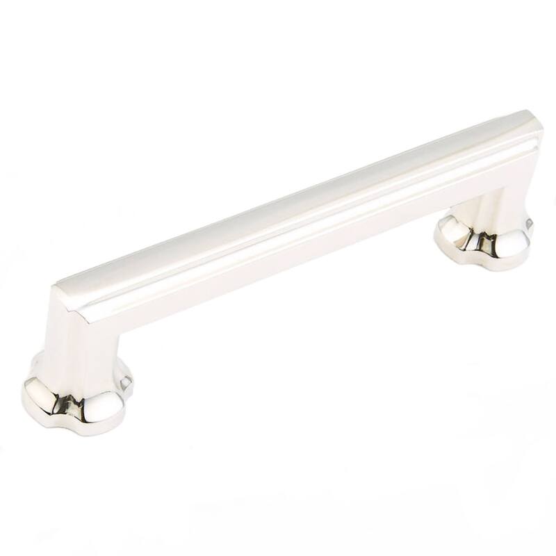 Schaub and Company Empire 4" Center to Center Traditional Elegant - Polished Nickel