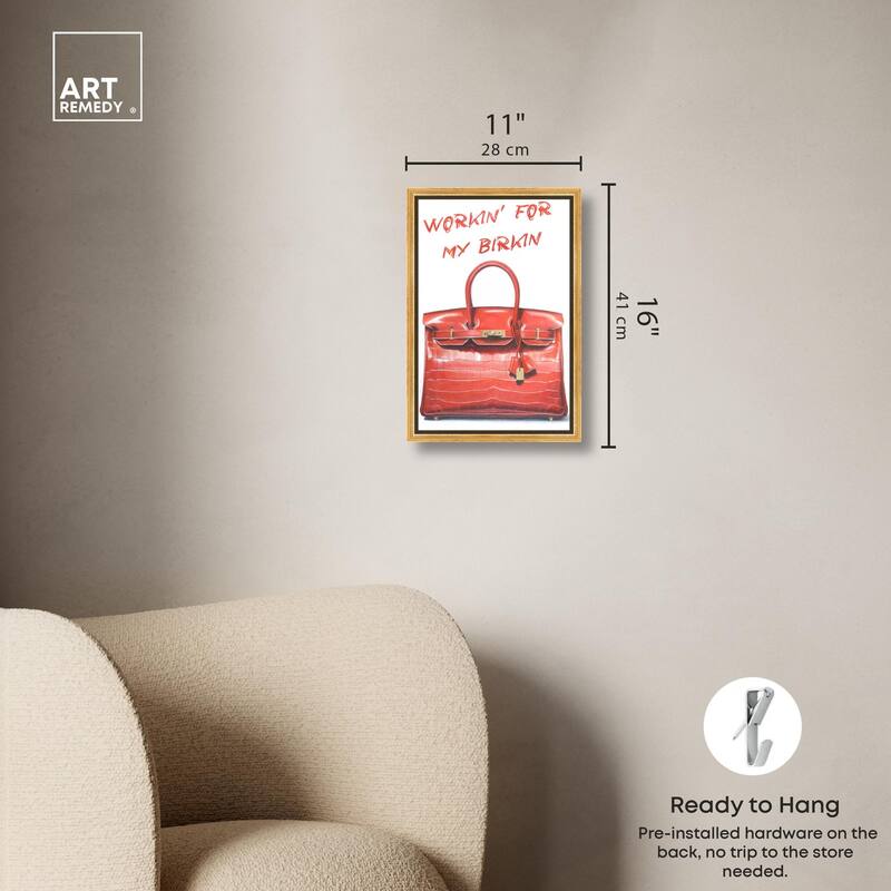 Doll Memories - Red Dream Canvas by Art Remedy