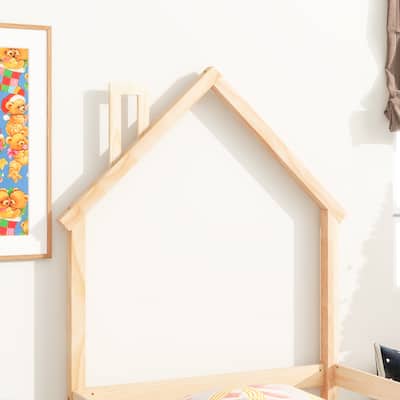 Twin Size Wood bed with Fences