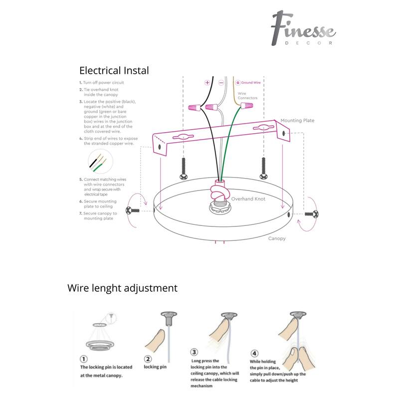 Copenhagen Dimmable Integrated LED Chandelier