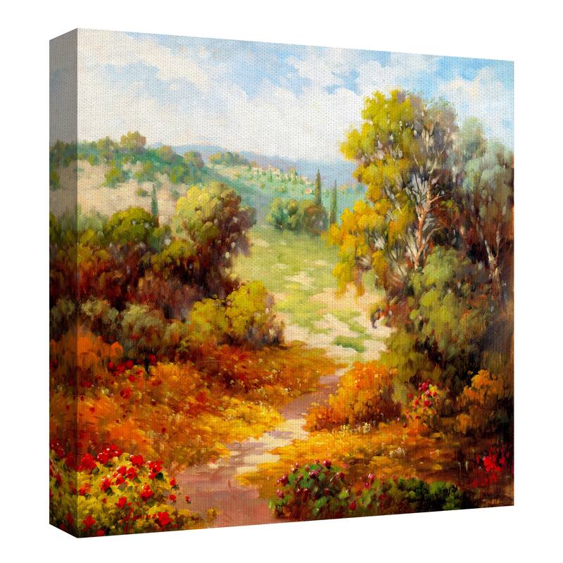Autumn Path by Marino Canvas Art Print