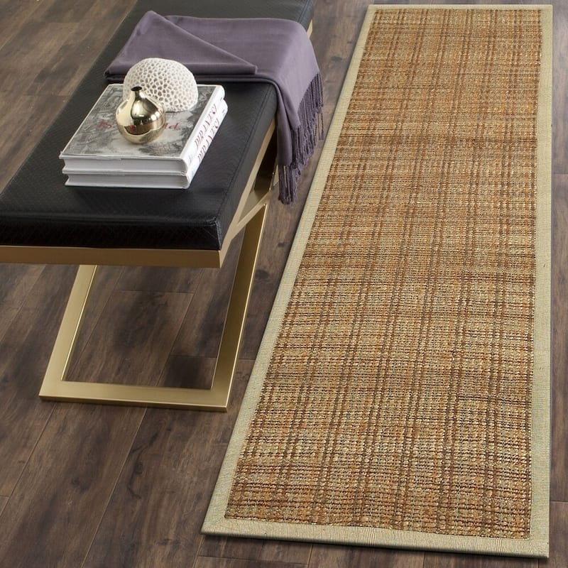Sevita Jute Geometric Area Rug