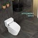 preview thumbnail 2 of 4, VOVO Stylement Electric UV LED Sterilization Bidet Toilet Seat With Remote, Elongated