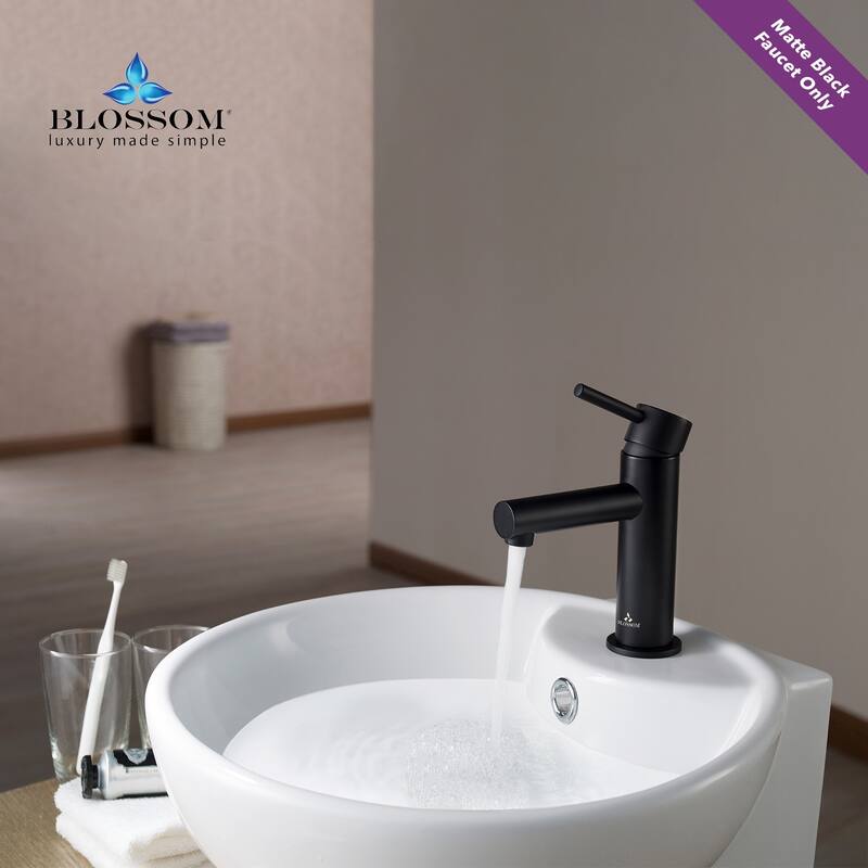 Solid Brass Leed Free Single Handle Bathroom Faucet