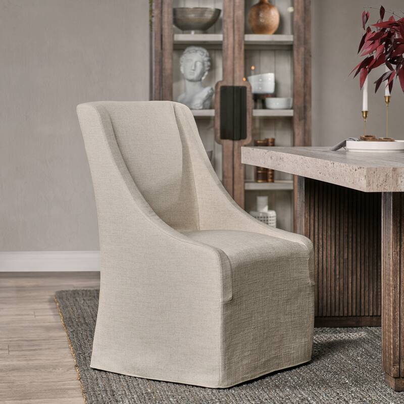 Warwick Upholstered Rolling Dining Chair by Kosas Home On Sale Bed