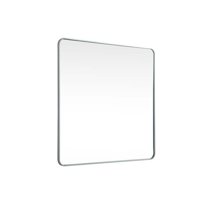 Indigo Home Soft corner metal square mirror 42x42 inch